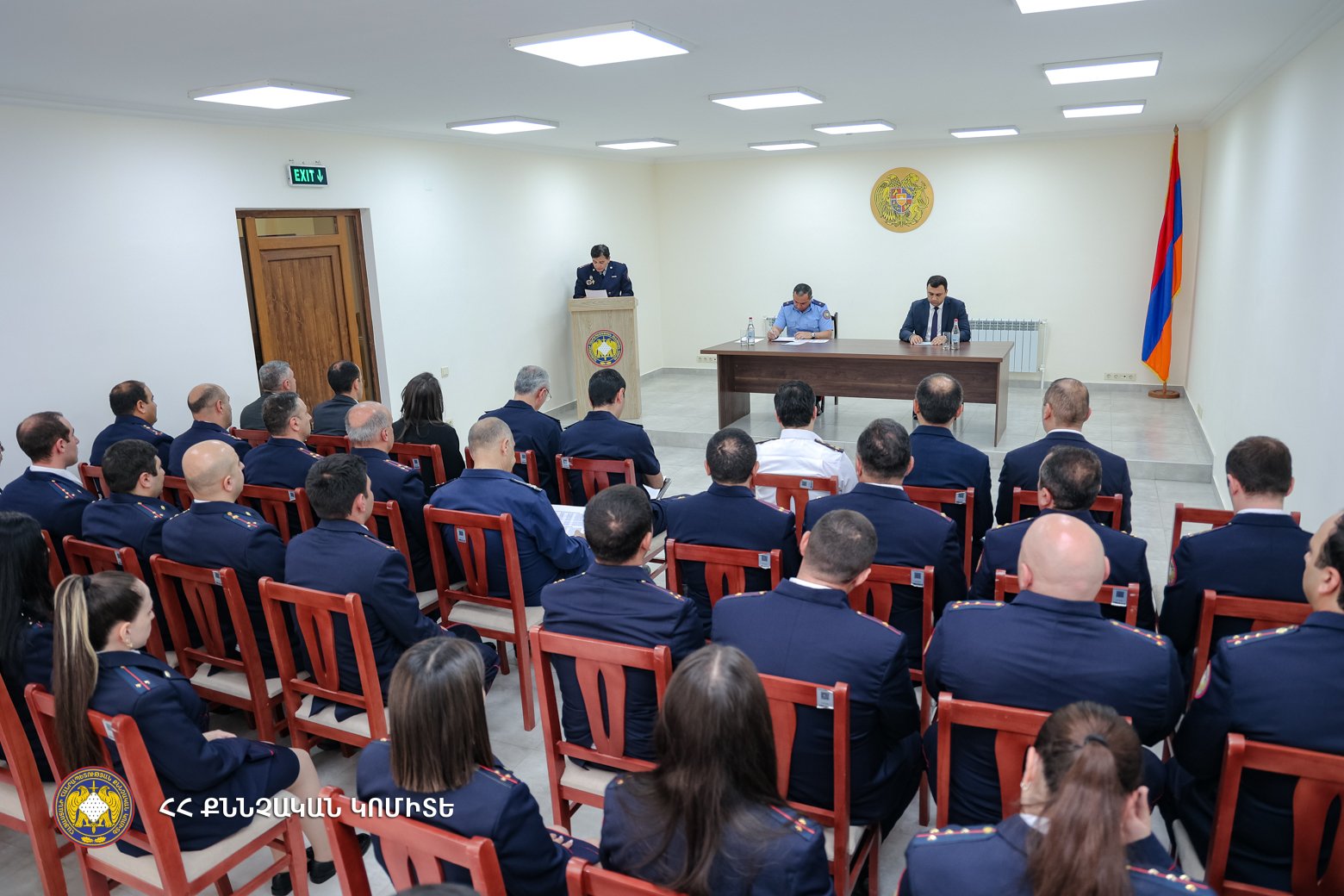 Председатель Следственного комитета Артур Погосян провел совещание в Следственном управлении Армавирского марза